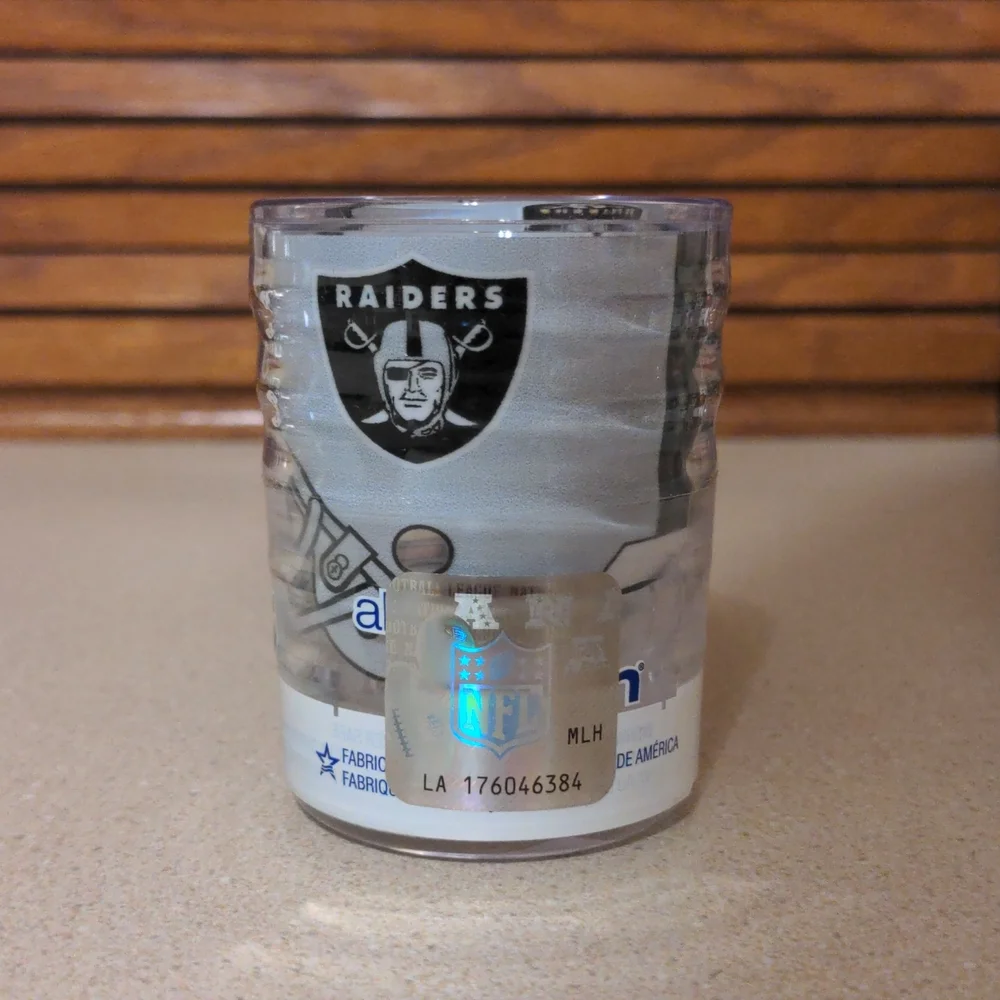 NFL Raiders Tervis 2.5 oz / 74ml Collectible Tumble ( Shot Glass )